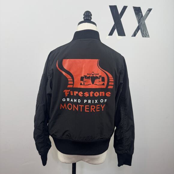 2019 Indycar Firestone Grand Prix Monterey Jacket Laguna Seca Track Ladies S